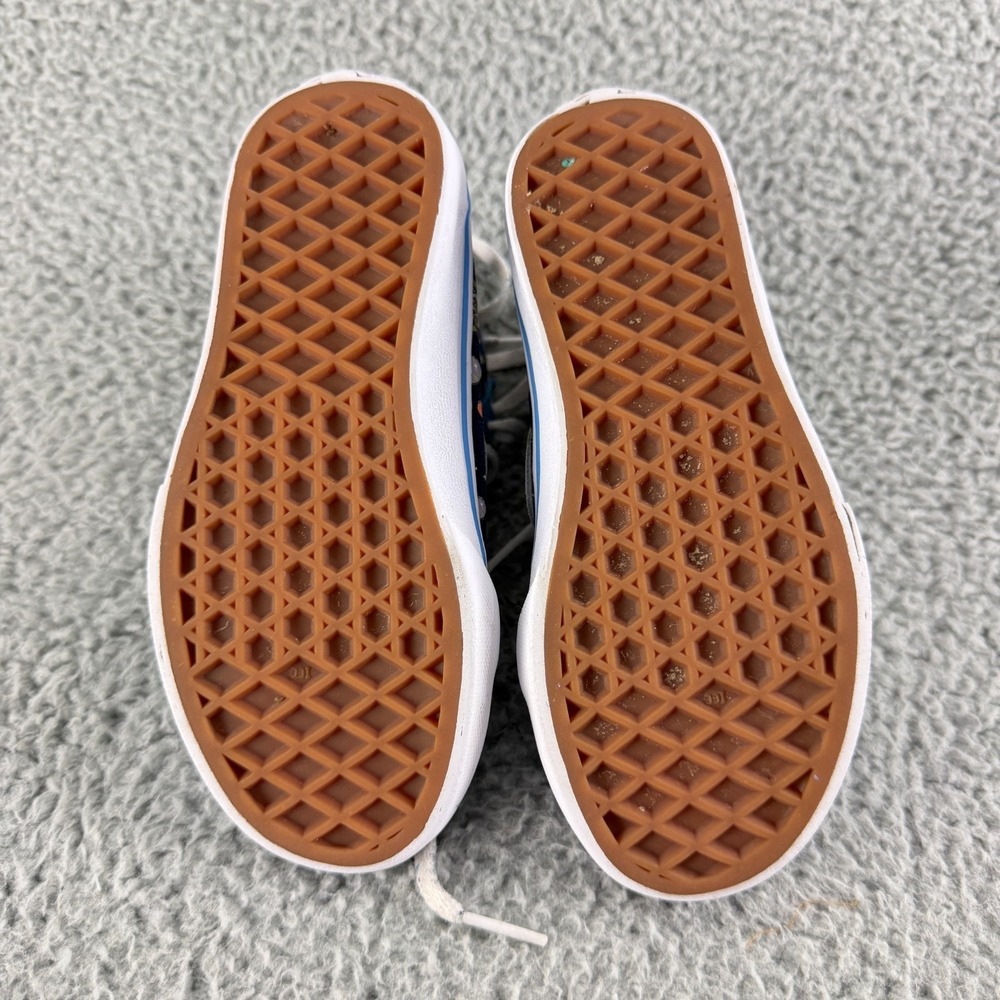 Vans SK8-Hi Astronaut Shoes Kid Boys Size 12.5 Blue Zip Up Hi-Top Sneakers - Picture 9 of 10